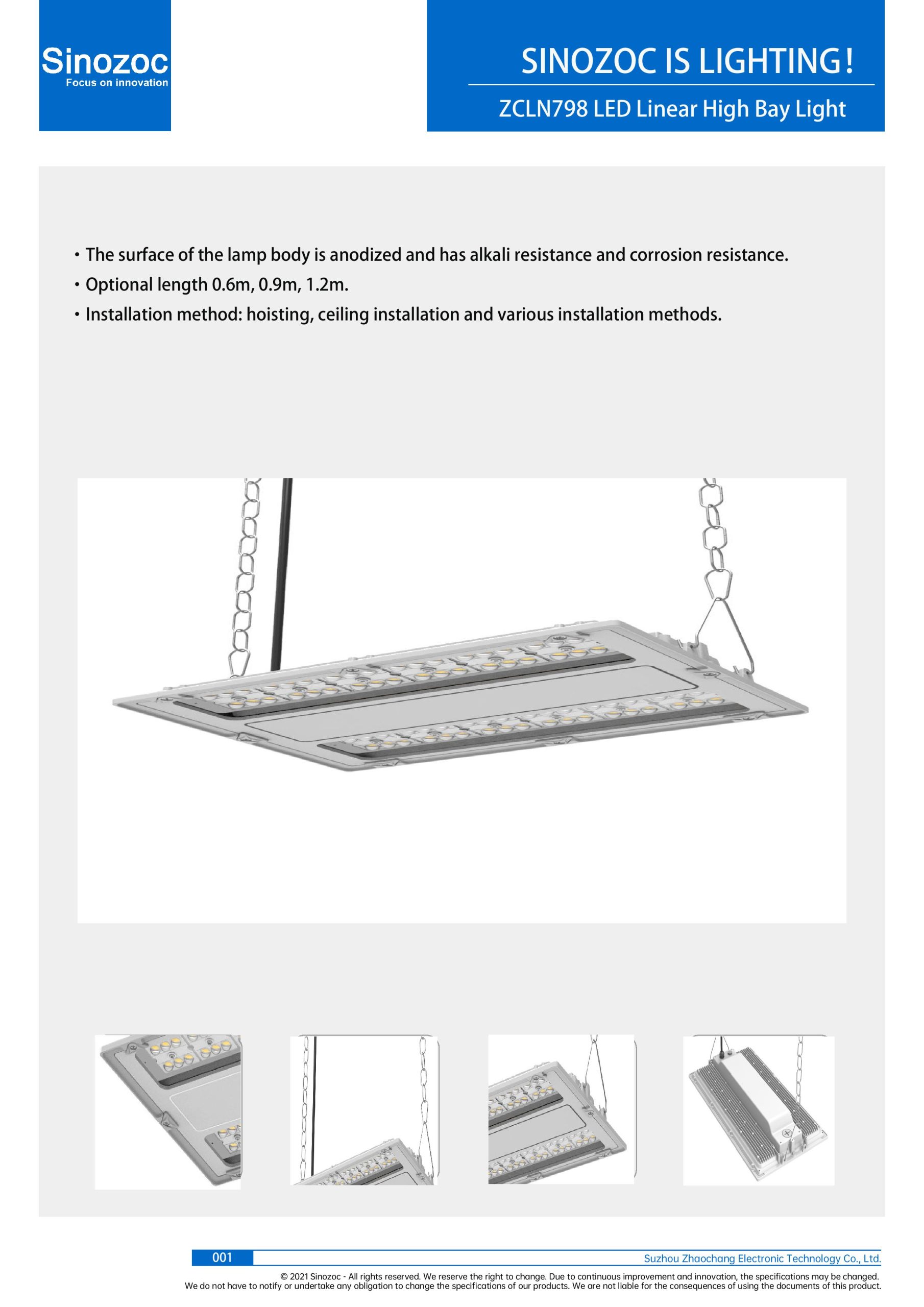 linear high bay light